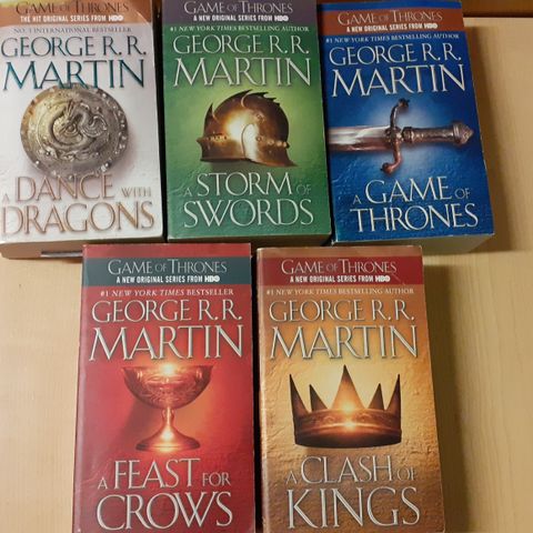 GAME OF THRONES - Georg R. R. Martin. Engelsk/English. BILLIGST PÅ VESTLANDET!