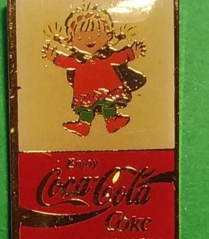 Coca-Cola pin, sendes portofritt