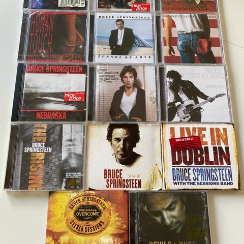 Bruce Springsteen CD-samling