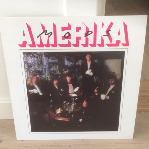 Mods - Time Machine - Amerika - Morten Abel - Lp - 1982 - Uspilt