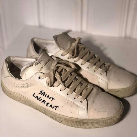 Saint Laurent classic SL/06 embroidered sneakers