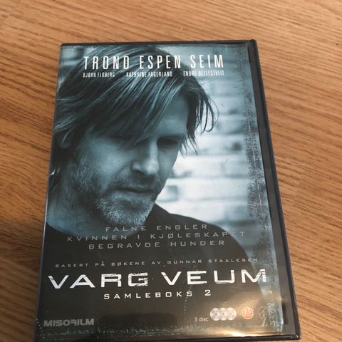 DVD, Varg Veum selges! Se pris! ☺️😎