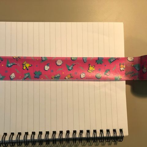 Pokemon Center Washi Masking Maskering Tape Teip