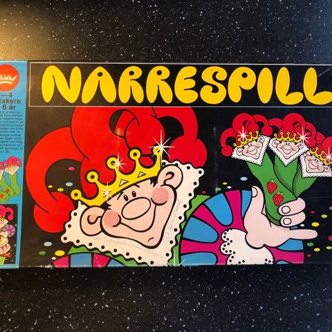 NARRESPILL (Brettspill fra DAMM)