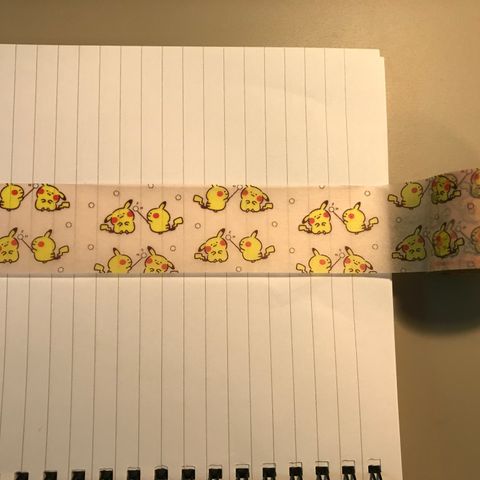 Pokemon Center Washi Masking Maskering Tape Teip