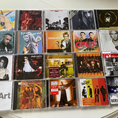 Diverse CD-er 50kr