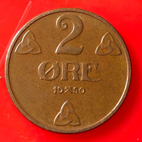 2 øre 1950. ( 517)