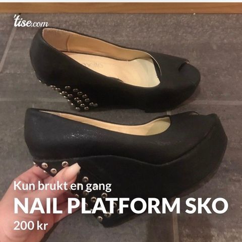 Nail Platform Sko