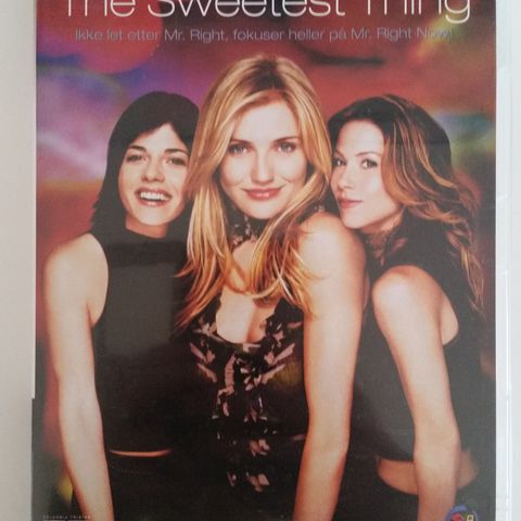 DVD: THE SWEETEST THING (NORSK TEKST)