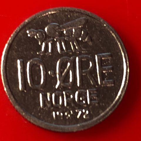 10 øre 1972  (566)