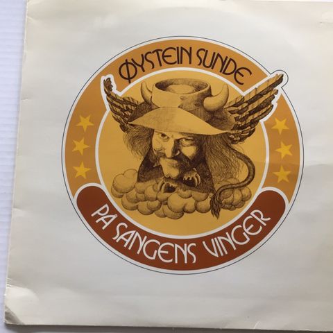 ØYSTEIN SUNDE / PÅ SANGENS VINGER - VINYL LP