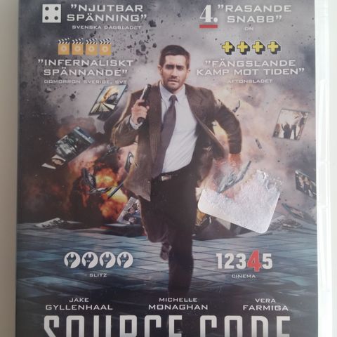 DVD: SOURCE CODE (SVENSK TEKST)