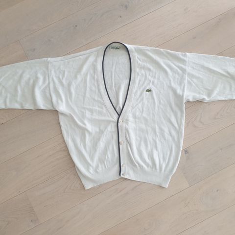 Vintage Lacoste cardigan str 5 (L)