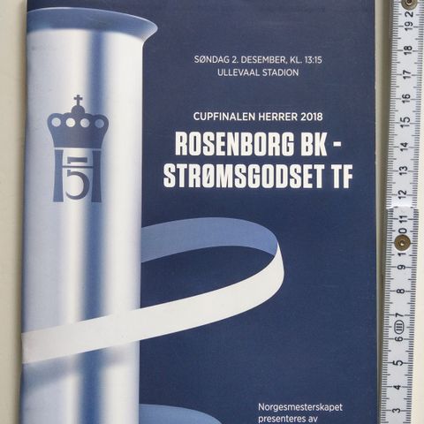 ROSENBORG V STRØMSGODSET CUPFINALEN  02.12.2018. FV88