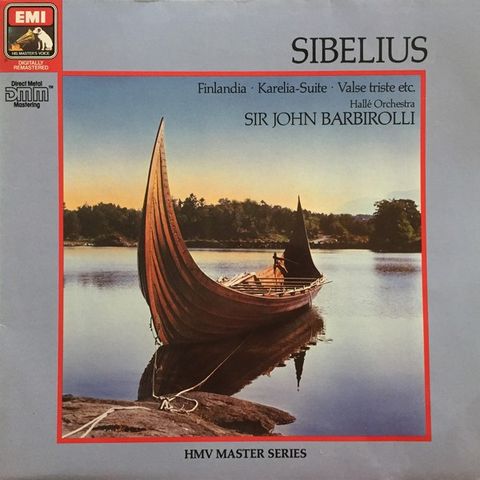 Sibelius*, Hallé* - Barbirolli - Sibelius Masterpiece (LP,1985)