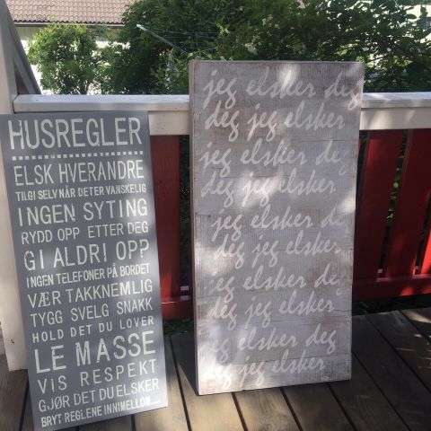 Shabby chic, koselige bilder.