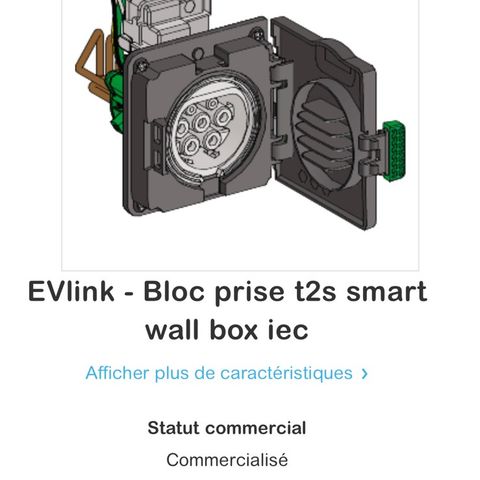 EVLINK ELBILLADER 22kW M/LÅSBAR T2 KONTAKT U/KABEL