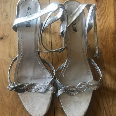 Sølv sandalheler