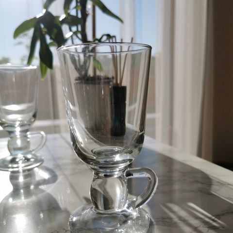 2 stk Glass/cocktail glass /caffe latte glass