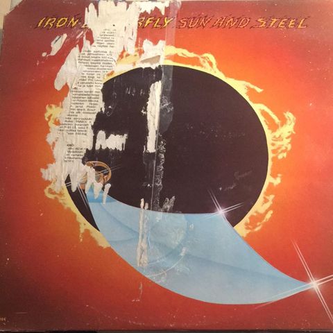 Iron Butterfly -  Sun And Steel (LP, Album  1976)