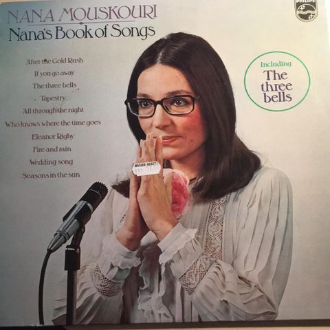 Nana Mouskouri – Nana's Book Of Songs (LP, Album 1974)
