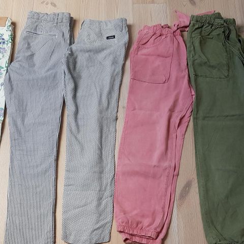 146-152 jeans & sommerbukser; Gant, Gaastra, Benetton, Tommy Hilfigert, Zara