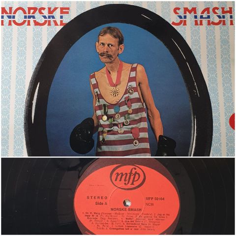 VINTAGE/ RETRO LP-VINYL "NORSKE SMASH "