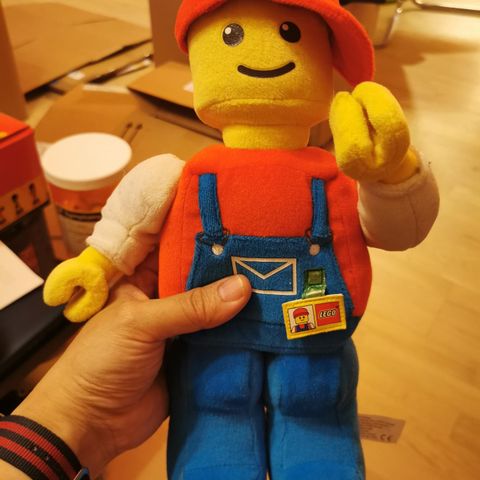 Offisiell Lego Minifigure Plush bamse