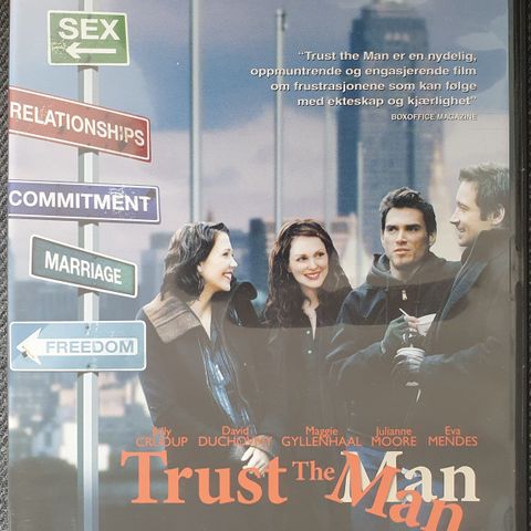 DVD "Trust The Man" 2005 💥 Kjøp 4for100,-