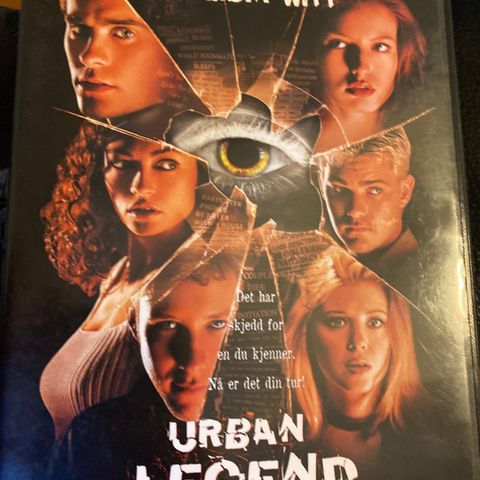 Urban legend (norsk tekst) DVD 