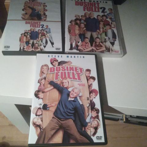 DVD Dusinet  Fullt.  — its complicated.— bringing down the house Steve Martin