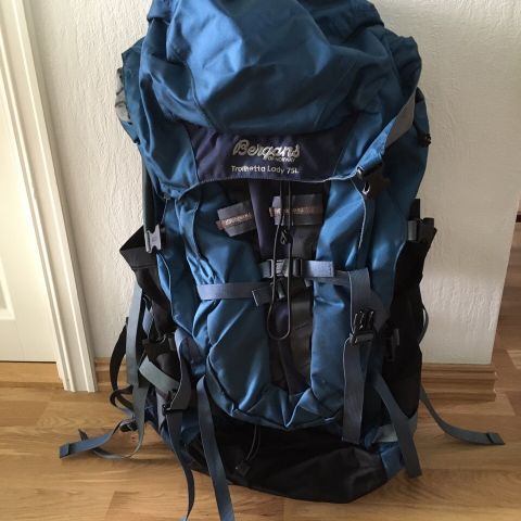 Bergans Trollheta lady 75L leies ut. UTLEIE/FOR RENT! (NB! Les hele annonsen!)