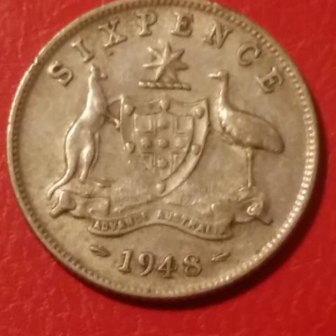 6 pence 1948 Australia (#136)
