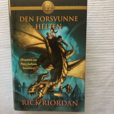 BokFrank: Rick Riordan; Den forsvunne helten / The Trials of Apollo