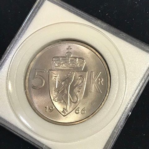 5 kr 1966 kvalitet 0