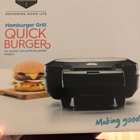 Hamburger grill