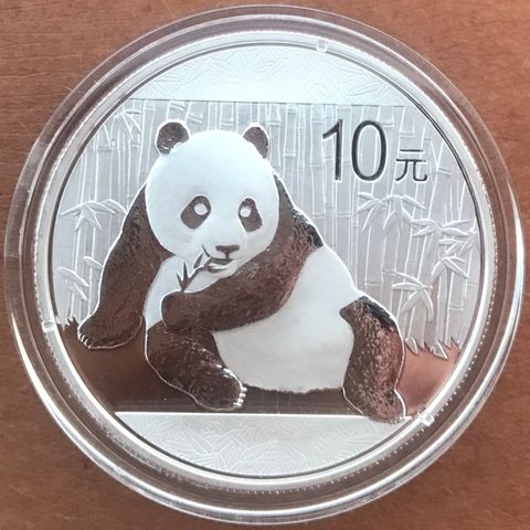 Panda 2015 i .999 sølv