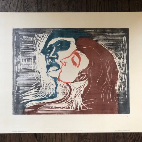 Edvard Munch ~ Flere kvalitetstrykk fra Stenersen-samlingen selges rimelig!