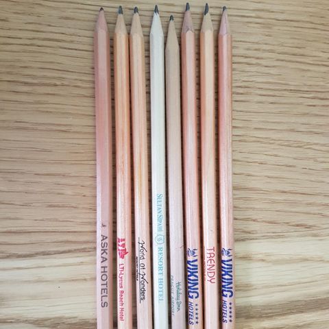 Samling av blyanter