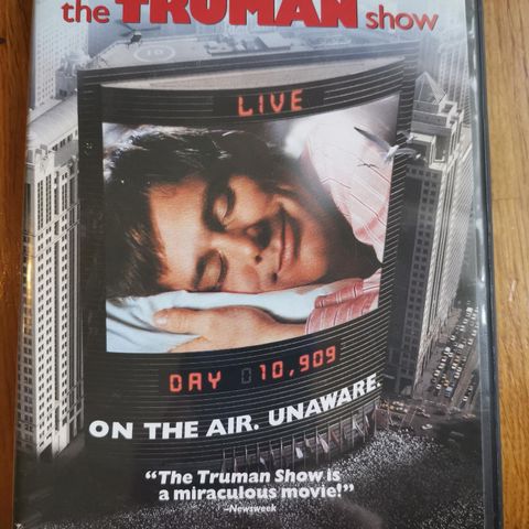 The Truman Show (DVD, Jim Carrey)