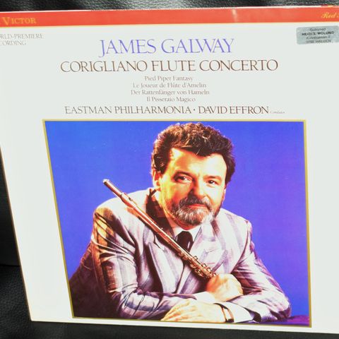 J. Galway, D. Effron, Eastman Phil., J. Corigliano – Corigliano Flute Concerto