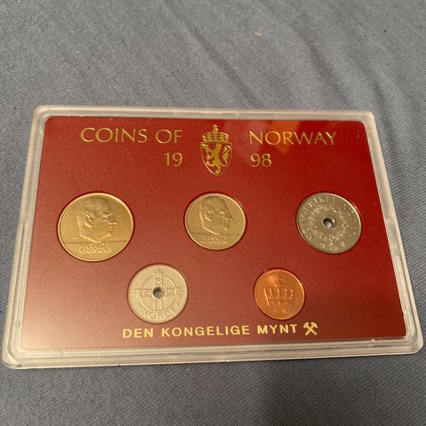 Coins of Norway 1998