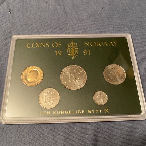 Coins of Norway 1991