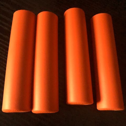 Silicone bike grips