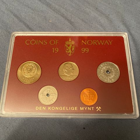 Coins of Norway 1999