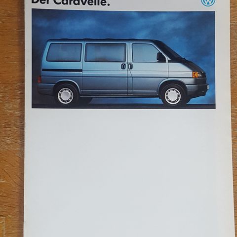 Brosjyre VW Caravelle 1993 (utgave mars 1993)