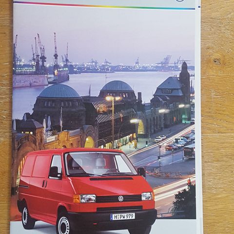 Brosjyre VW Transporter 2000 (utgave april 1999)