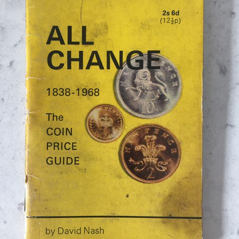 1960s "All Change" UK Coin Price Guide Booklet