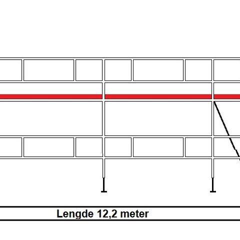 Stillas - Aluminium - 43 m2