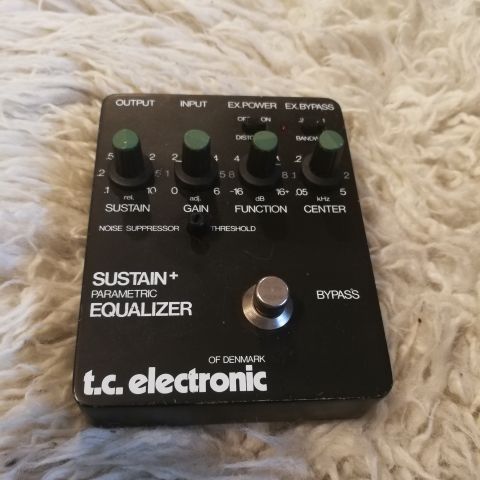 Tc electronic sustain + Parametric equalizer